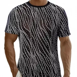Sheer Mesh T-Shirt See Through