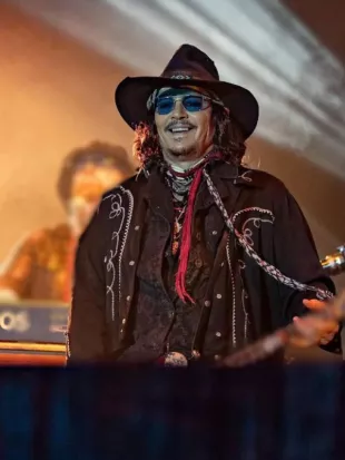 Johnny Depp Hollywood Vampires Black Jacket