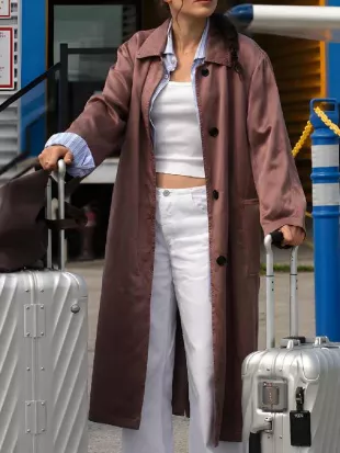 Sterling Point Ella Rubin Coat Brown