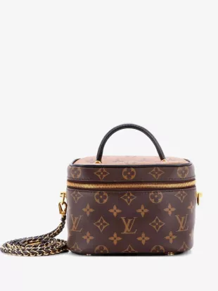 Vanity Handbag Reverse Monogram Canvas