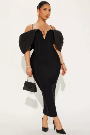 Vestido Midi Bandage Queen Status