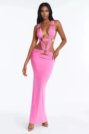 Ringleader Cut Out Maxi Dress