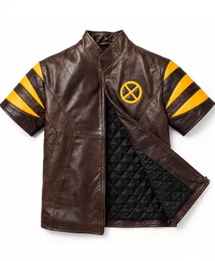 X-Men The Last Stand Beast Brown Leather Jacket