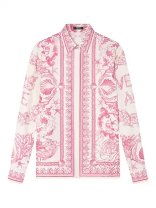 Underwater Barocco-print Shirt