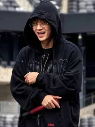 BTS ARIRANG New York Black Zip Up Hoodie