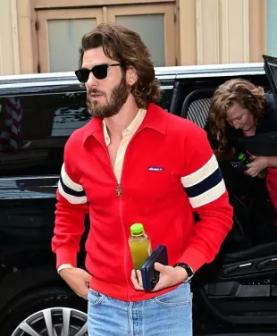 NYC Andrew Garfield Bomber Jacket