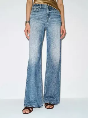 Cary Low Rise Slouchy Wide Leg Jeans