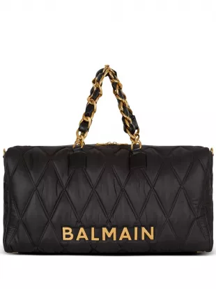 Voyage bag-grid Quilted Duffle Bag