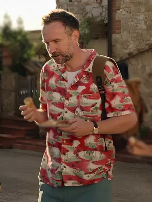Trying S05 Rafe Spall Hawaiian Shirt