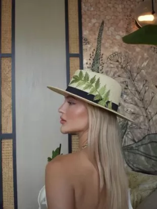 Cannes Green Hat