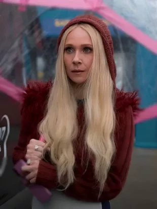 Ted Lasso S04 Juno Temple Cropped Hooded Cardigan