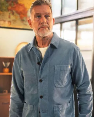 Oakdale Cord Chore Jacket Blue