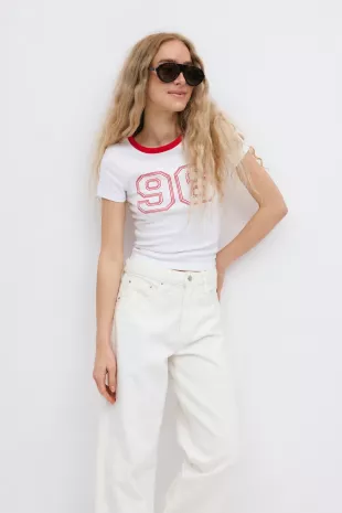 Printed Tight Top