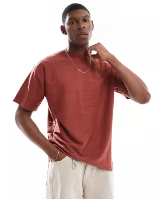 Textured Tonal Stripe t-shirt