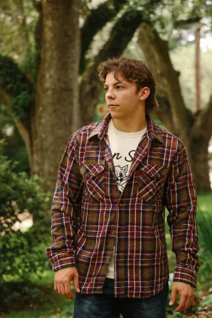 Slubby Flannel Shirt