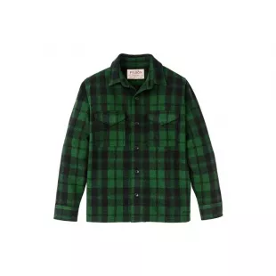 Green and Black Plaid Shirt