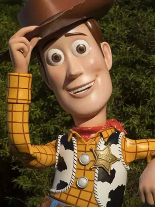 Toy Story 5 Woody Black & White Vest