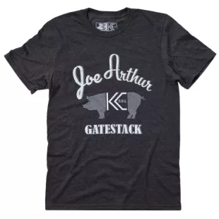 Three KC Joearthur Gatestack Tee Charcoal