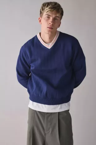 Marty Prep V Neck Sweatshirt
