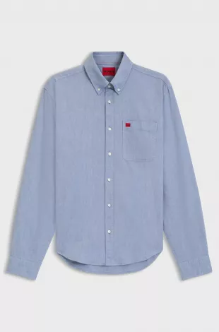 Slim Fit Shirt in Oxford Cotton