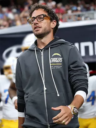 Mike McDaniel Chargers Preseason 2026 Sideline Hoodie
