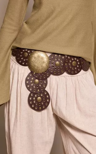 Chocolate Western Disc Belt
