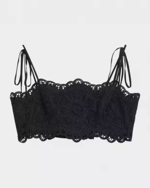 Rhiannon Embroidered Tie Bodice