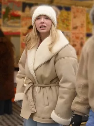 Baylen Dupree Baylen Out Loud S03 Shawl Collar Shearling Coat