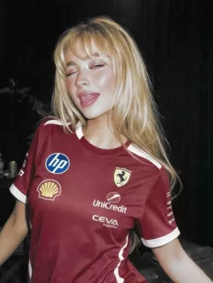 Sabrina Carpenter Ferrari F1 T-Shirt