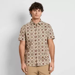 Short Sleeve Button-Down Shirt