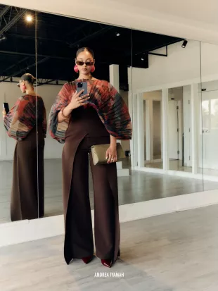 Vira Pants in Coffee