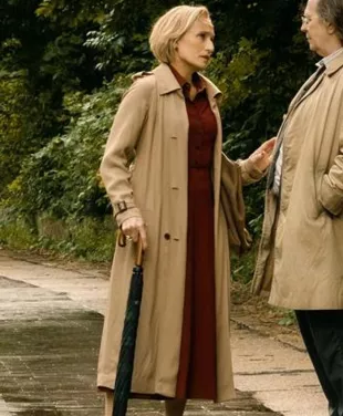 Slow Horses S02 Diana Taverner Brown Coat