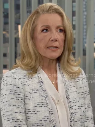 The Young and the Restless 2026 Nikki Newman Tweed Jacket