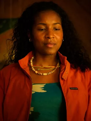 Outer Banks S05 Carlacia Grant Orange Jacket