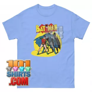 The Big Bang Theory Sheldon Cooper Batman & Robin In The Spotlight T-Shirt