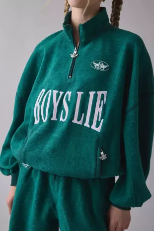 A1 Green Envy Graphic Quarter Zip Pullover