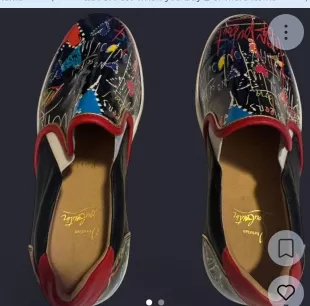 Masteralta Graffiti Slip On Shoes