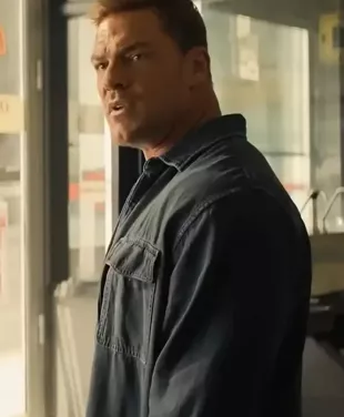 Reacher S04 Jack Reacher Blue Jacket