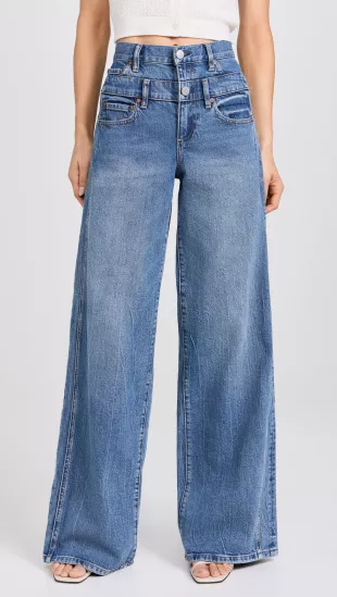 Double Waistband Cool Jeans