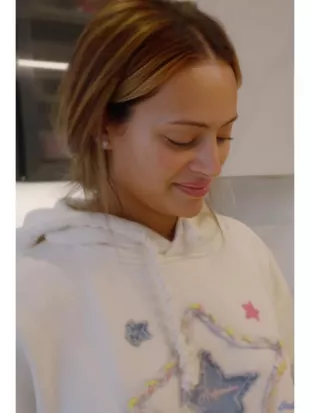 Emira D’Spain Next Gen NYC S02 Star Applique Hoodie