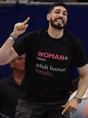 Enes Kanter Black Shirt