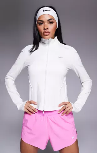 Swift Dri Fit Fitted Full Zip Top