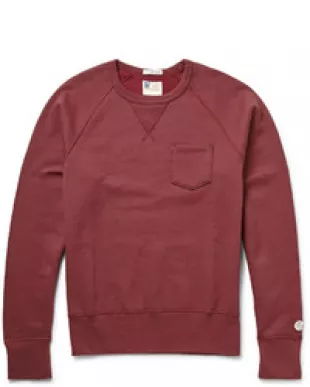 Champion Cotton Blend Jersey Sweatshirt