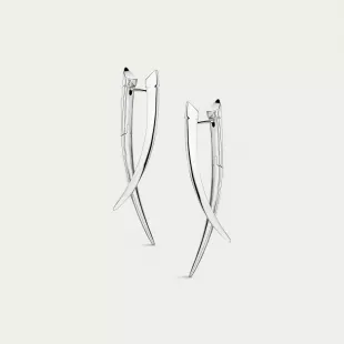 Sabre Crossover Earrings