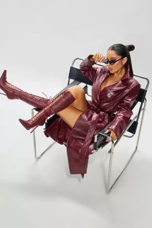 Dagger Lace Up Boots