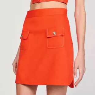 Short Skirt With Pockets