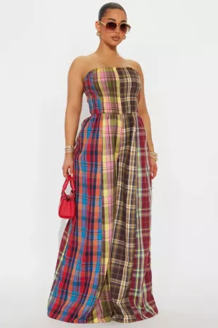 Tossed And Turned Flannel Jumpsuit