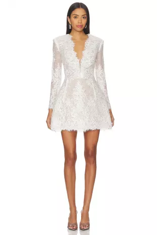 Isabella Long-Sleeved Mini Skirt