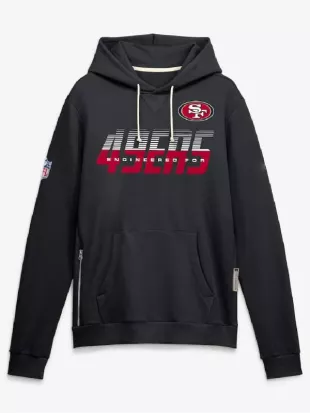 SF 49ers Scarlet Sideline 2026 Standard Issue Hoodie