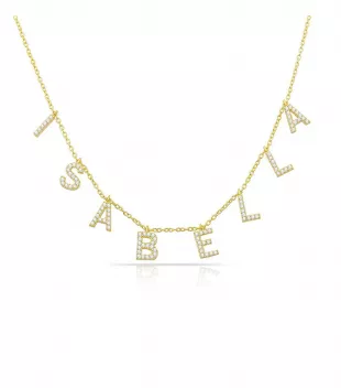 Dangling Name Necklace